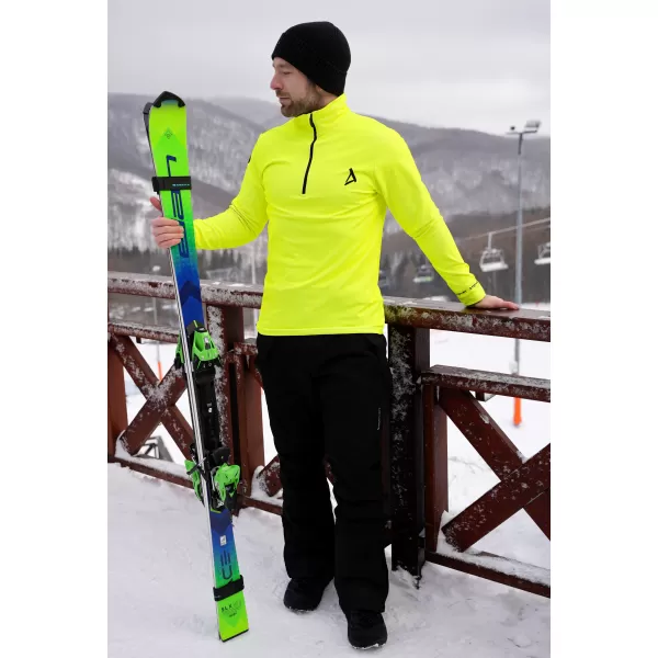  Funktionelle Thermo -Sweatshirt -Premium von Männern ALTISPORT VOJ/ALM000TER03 NEONGELB 