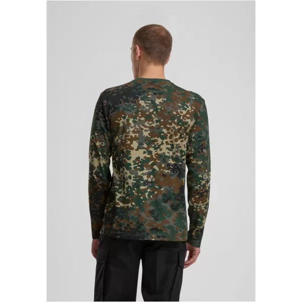  Herren-T-Shirt BRANDIT BD4205 FLECKTARN 