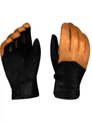 Lederhandschuhe NORDBLANC THUNDERBOLT NBWG7863 PUŠTÍKS BRAUN