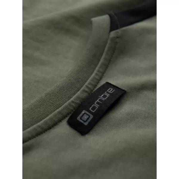  Hemd OMBRE S1632 OLIVE 