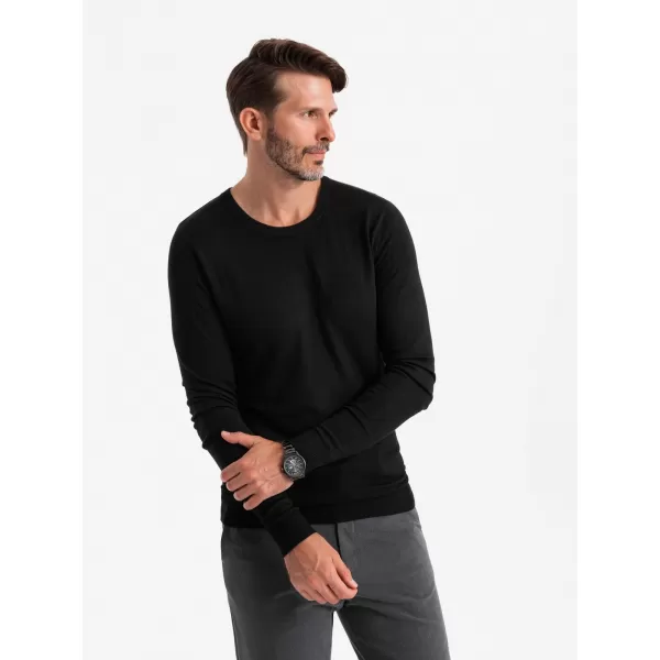  Herrenpullover OMBRE OM-SWBS-0106 SCHWARZ 