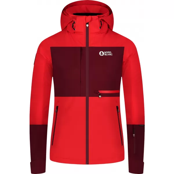  Damen-Skijacke NORDBLANC ICEFALL NBWJL8128 ROT 
