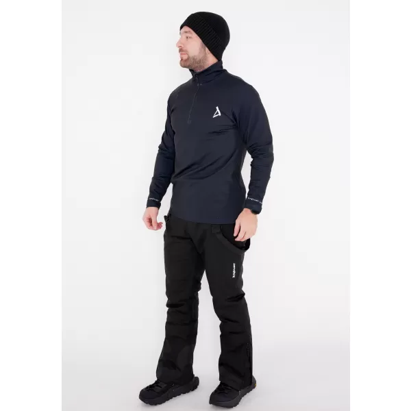  Funktionelle Thermo -Sweatshirt -Premium von Männern ALTISPORT VOJ/ALM000TER03 SCHWARZ 