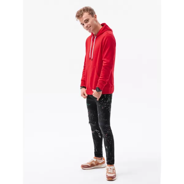  Herren -Sweatshirt OMBRE B979 ROT 