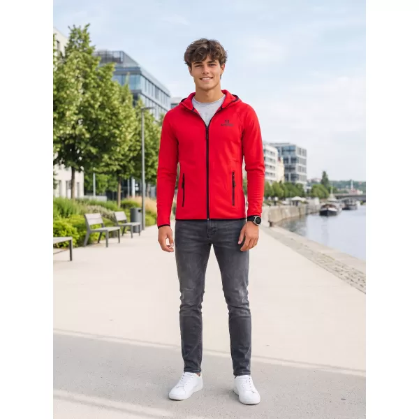  Herren funktionaler Sport -Sweatshirt ALTISPORT ALM006417 ROT 