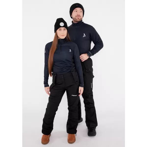  Frauenfunktionaler Thermo -Sweatshirt Premium ALTISPORT VOJ/ALW000TER03 SCHWARZ 