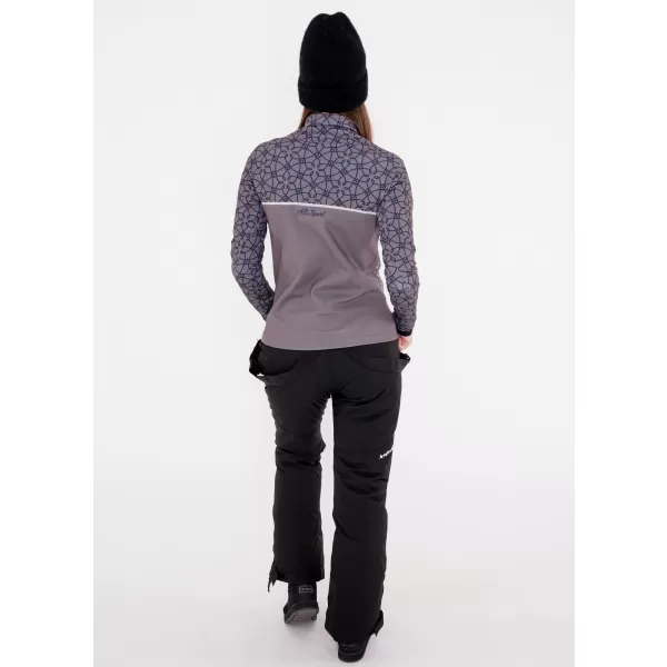  Frauenfunktionaler Thermo -Sweatshirt Premium ALTISPORT VOJ/ALW053TER03 GRAU 