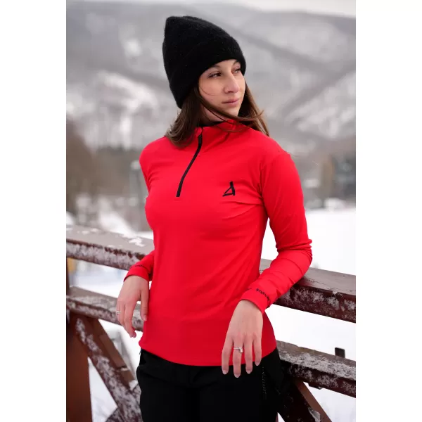  Frauenfunktionaler Thermo -Sweatshirt Premium ALTISPORT VOJ/ALW000TER03 ROT 