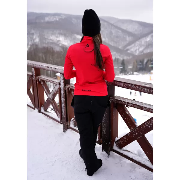  Frauenfunktionaler Thermo -Sweatshirt Premium ALTISPORT VOJ/ALW000TER03 ROT 