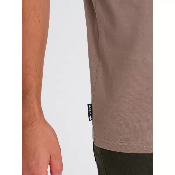  Hemd OMBRE OM-TSPT-0166 HELLBRAUN 