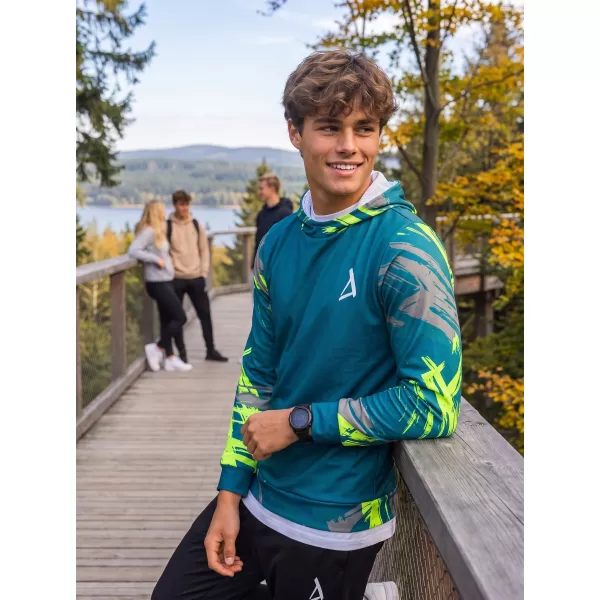  Hochwertiges Funktions-Sweatshirt für Herren ALTISPORT VOJ/ALM039MI01 KEROSIN 