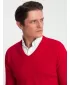 Herrenpullover OMBRE OM-SWSW-0102 ROT