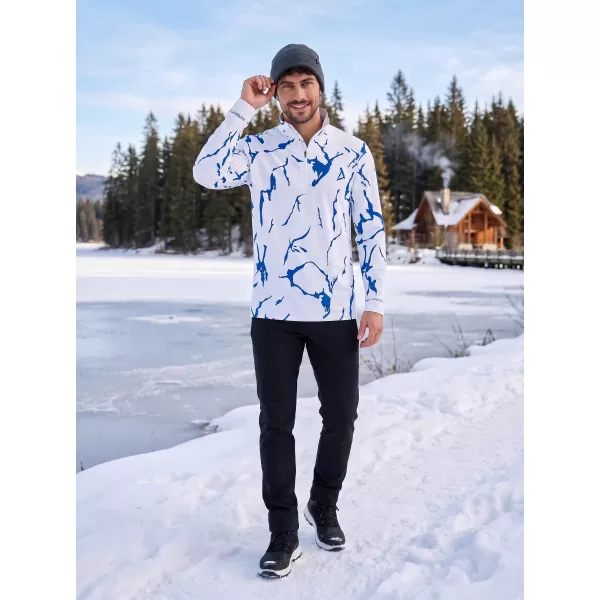  Funktionelle Thermo -Sweatshirt -Premium von Männern ALTISPORT VOJ/ALM052TER03 WEIß 