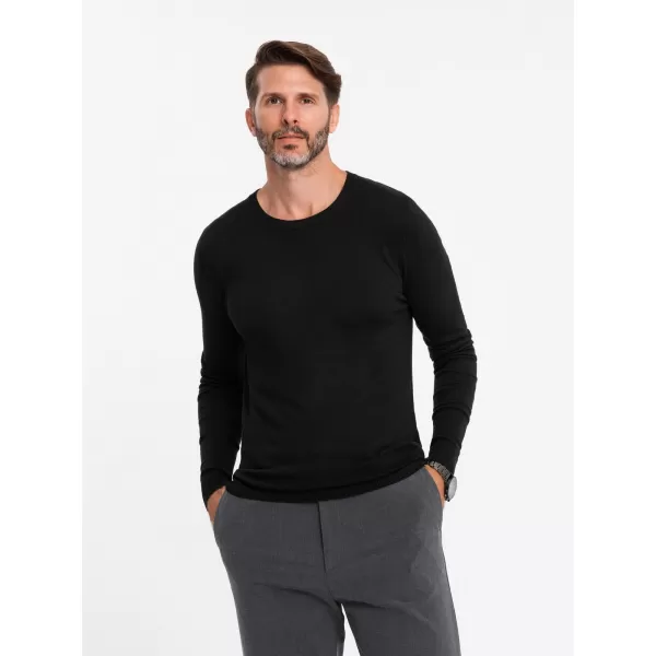  Herrenpullover OMBRE OM-SWBS-0106 SCHWARZ 