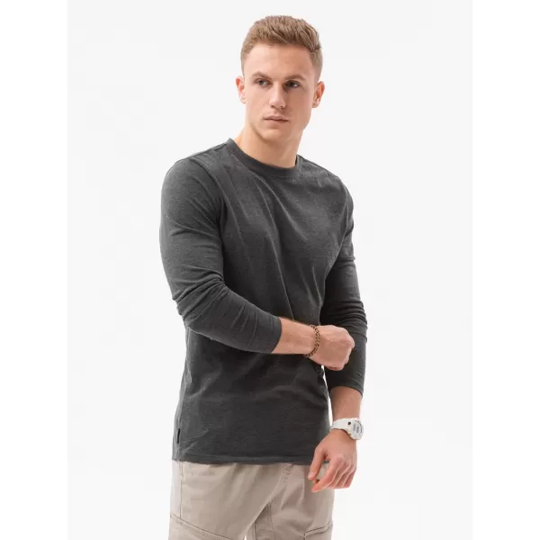  Herren t -Shirt mit einem langen Ärmel OMBRE Z43 MIX 2-PACK GRAU 