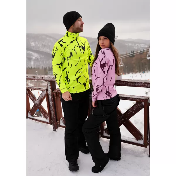  Frauenfunktionaler Thermo -Sweatshirt Premium ALTISPORT VOJ/ALW052TER03 ROSA 