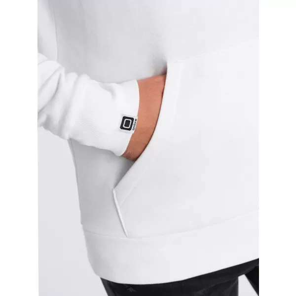  Herren Sweatshirt OMBRE OM-SSPS-0150 WEIß 