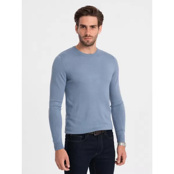  Herrenpullover OMBRE OM-SWBS-0106 HELLBLAU 
