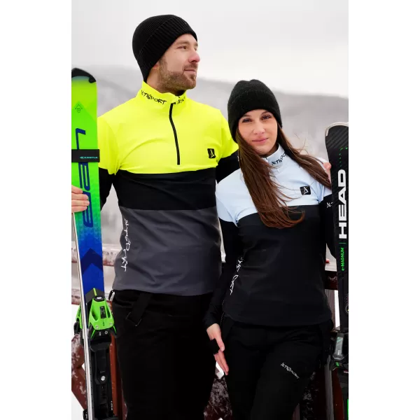  Frauenfunktionaler Thermo -Sweatshirt Premium ALTISPORT VOJ/ALW051TER03 HIMMLISCH BLAU 