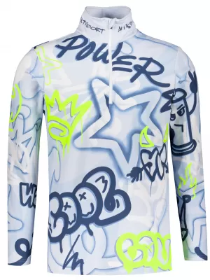 Funktionelle Thermo -Sweatshirt -Premium von Männern ALTISPORT VOJ/ALM054TER03 BLAU