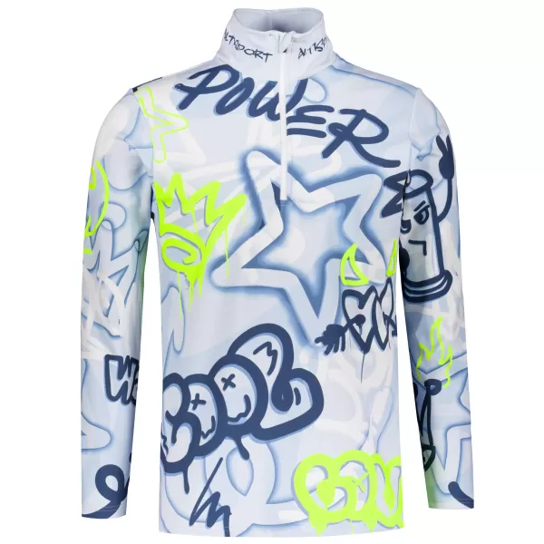 Funktionelle Thermo -Sweatshirt -Premium von Männern ALTISPORT VOJ/ALM054TER03 BLAU 