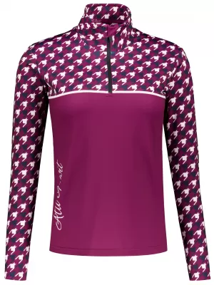 Frauenfunktionaler Thermo -Sweatshirt Premium ALTISPORT VOJ/ALW048TER03 LILA