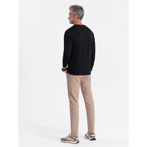  Hemd OMBRE OM-LSBL-0106 SCHWARZ 