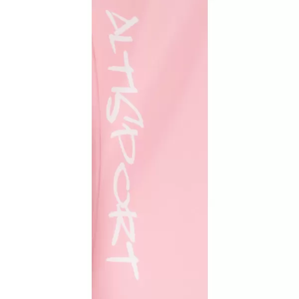  Frauenfunktionaler Thermo -Sweatshirt Premium ALTISPORT VOJ/ALW051TER03 WEIß -PINK 