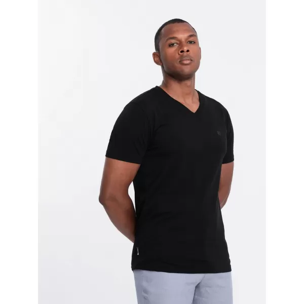  Hemd OMBRE OM-TSCT-0106 SCHWARZ 