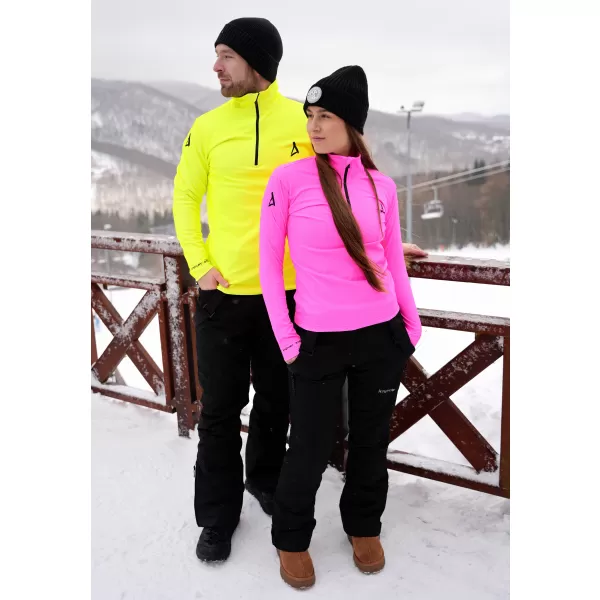  Funktionelle Thermo -Sweatshirt -Premium von Männern ALTISPORT VOJ/ALM000TER03 NEONGELB 