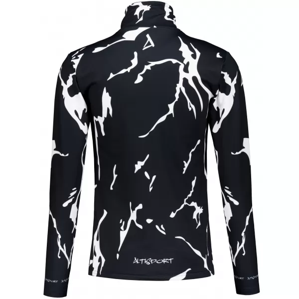  Frauenfunktionaler Thermo -Sweatshirt Premium ALTISPORT VOJ/ALW052TER03 SCHWARZ 