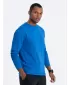Herren t -Shirt mit einem langen Ärmel OMBRE OM-LSBL-0106 BLAU