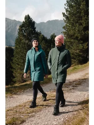 Wintermantel für Damen NORDBLANC WARMHUG NBWJL8073 DUNKELGRÜN
