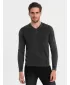 Herrenpullover OMBRE OM-SWOS-0108 SCHWARZ