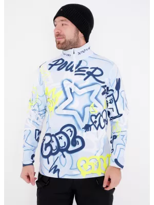Funktionelle Thermo -Sweatshirt -Premium von Männern ALTISPORT VOJ/ALM054TER03 BLAU