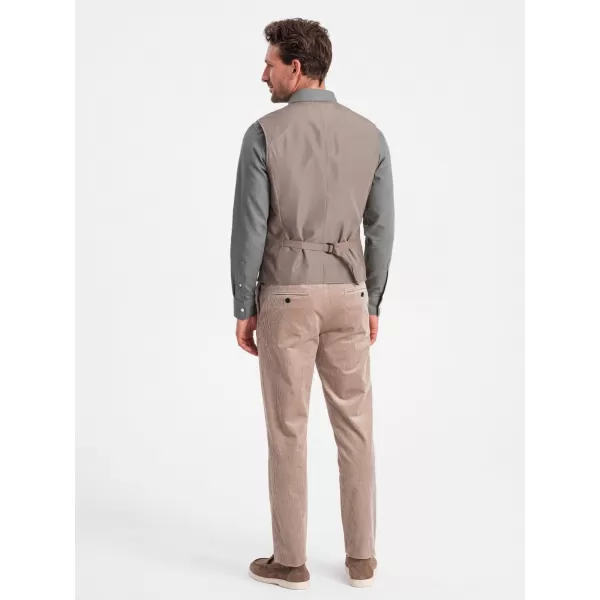 Weste OMBRE OM-BLZV-0112 BEIGE 