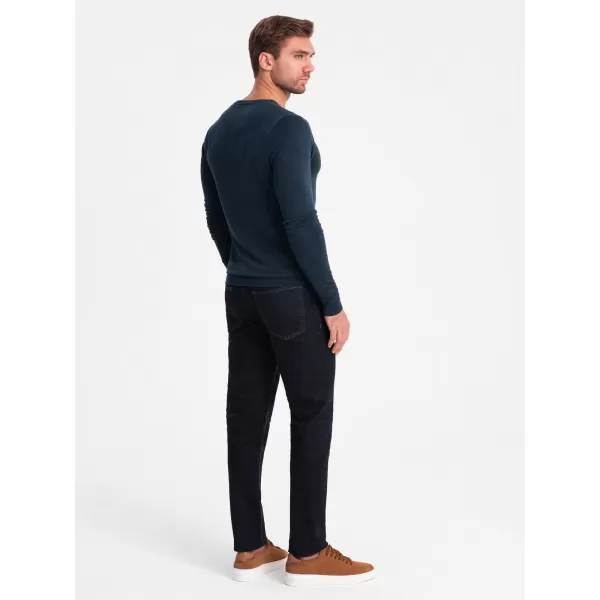  Herrenpullover OMBRE OM-SWBS-0106 MARINEBLAU 