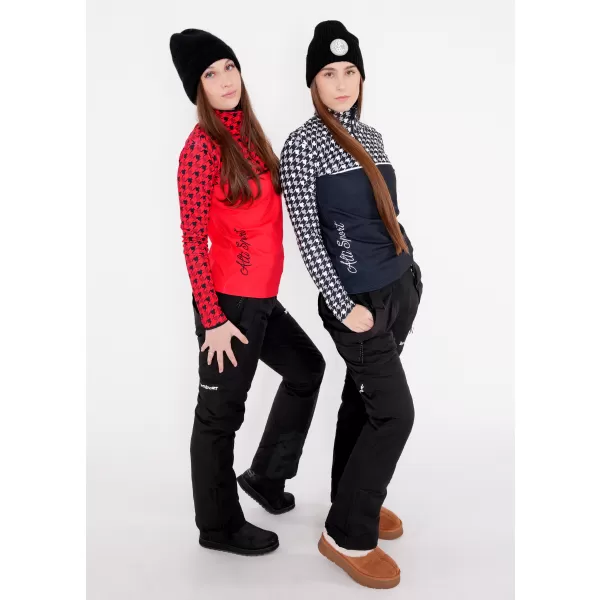  Frauenfunktionaler Thermo -Sweatshirt Premium ALTISPORT VOJ/ALW048TER03 ROT 