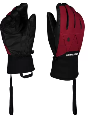 Skihandschuhe NORDBLANC BANDIT NBWG7861 BURGUND