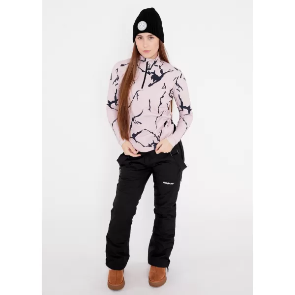  Frauenfunktionaler Thermo -Sweatshirt Premium ALTISPORT VOJ/ALW052TER03 BRAUN 