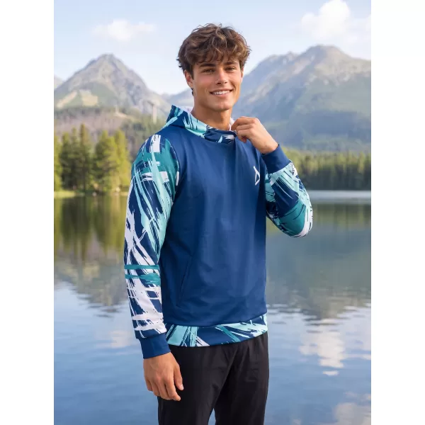  Hochwertiges Funktions-Sweatshirt für Herren ALTISPORT VOJ/ALM039MI01 MARINEBLAU 