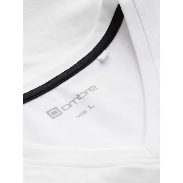  Hemd OMBRE OM-TSCT-0106 WEIß 