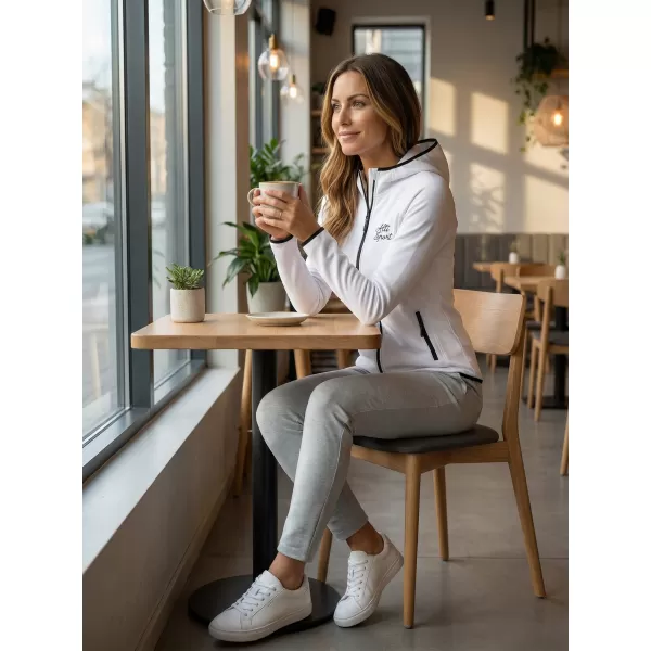  Premium-Sweatshirt für Damen ALTISPORT ALW056418 WEIß 