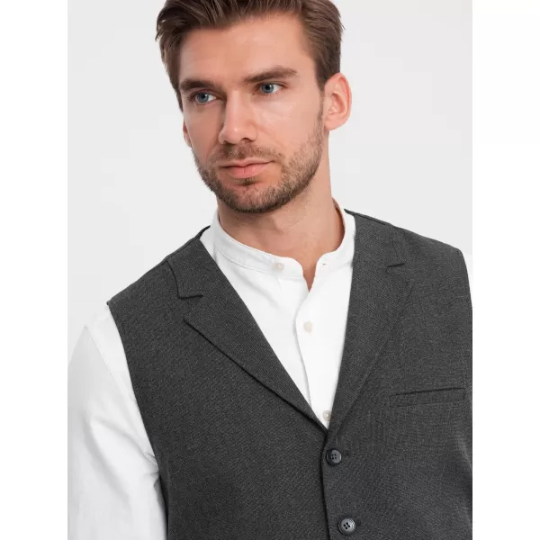  Weste OMBRE OM-BLZV-0109 GRAPHIT 