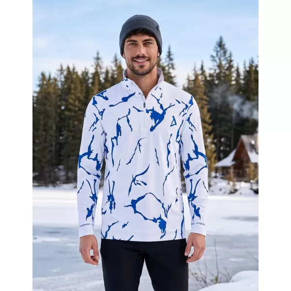  Funktionelle Thermo -Sweatshirt -Premium von Männern ALTISPORT VOJ/ALM052TER03 WEIß 