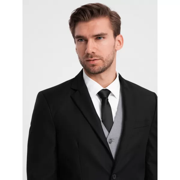  Jacke OMBRE OM-BLZB-0115 SCHWARZ 