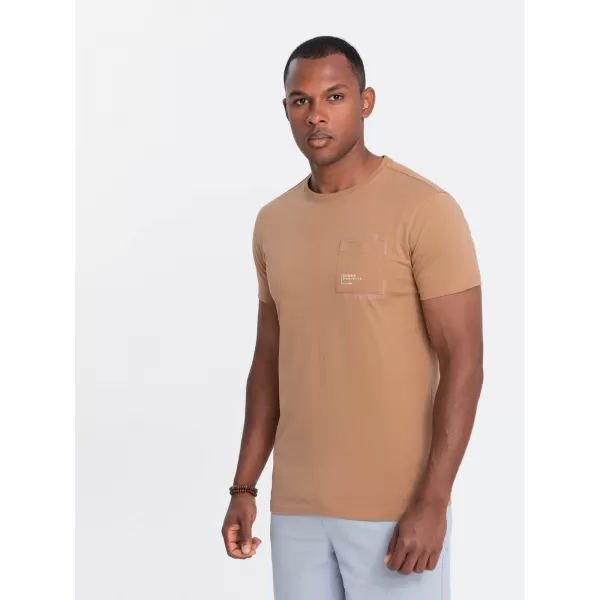  Hemd OMBRE OM-TSPT-0154 HELLBRAUN 
