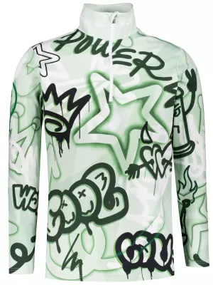 Funktionelle Thermo -Sweatshirt -Premium von Männern ALTISPORT VOJ/ALM054TER03 GRÜN