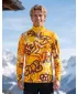 Funktionelle Thermo -Sweatshirt -Premium von Männern ALTISPORT VOJ/ALM054TER03 BERNSTEIN