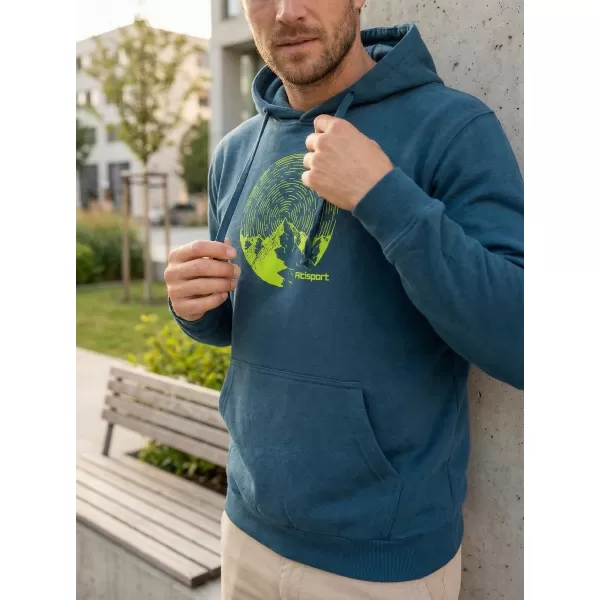  Herren -Sweatshirt ALTISPORT ALM172JN796 KEROSIN 